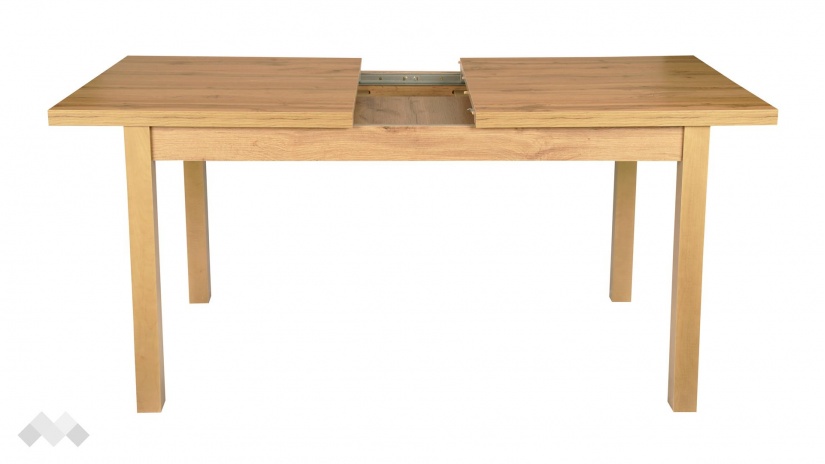 Трапезна маса Илейн разтегателни светъл вотан - изглед 3 - МебелМаг Трапезна маса Илейн разтегателни светъл вотан - изглед 3