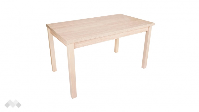 Трапезна маса Илейн разтегателни светла сонома - изглед 1