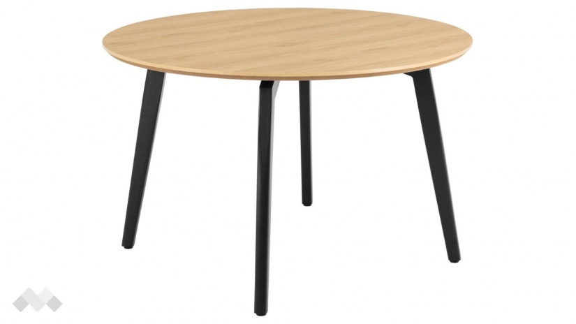 Трапезна маса Кадис неразтегателни дъб натурал - изглед 1