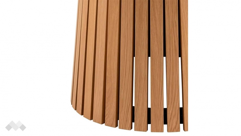 Трапезна маса Кристо неразтегателни дъб натурал - изглед 5