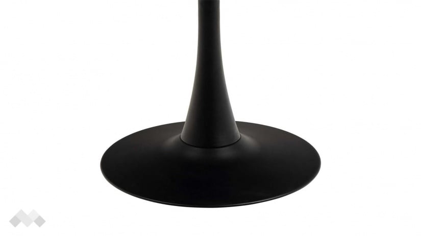 Трапезна маса Малта неразтегателни черен - изглед 3