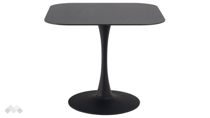 Трапезна маса Малта неразтегателни черен - изглед 1