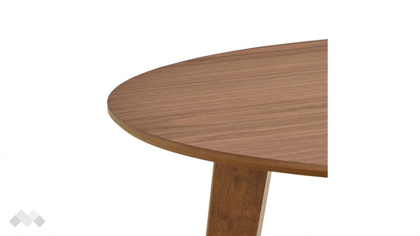 Трапезна маса Роксби неразтегателни орех - изглед 3