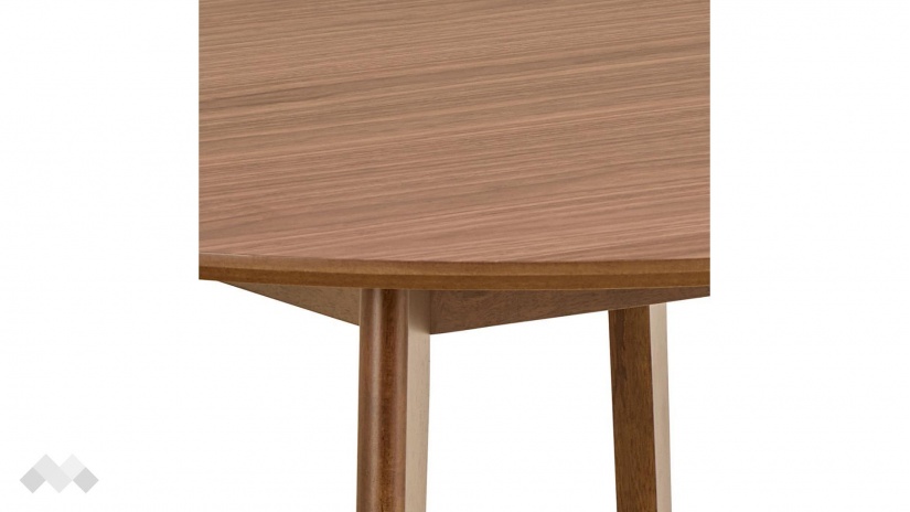 Трапезна маса Роксби неразтегателни орех - изглед 4