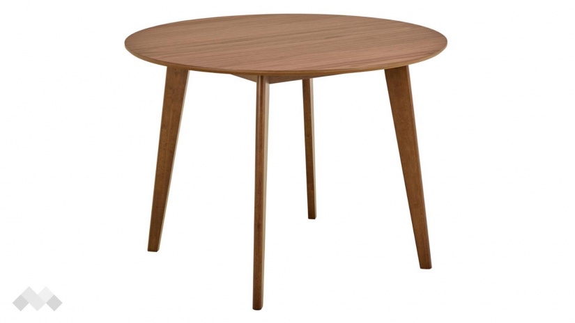 Трапезна маса Роксби неразтегателни орех - изглед 1