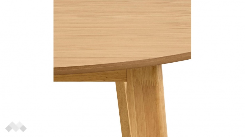 Трапезна маса Роксби неразтегателни светъл дъб - изглед 5