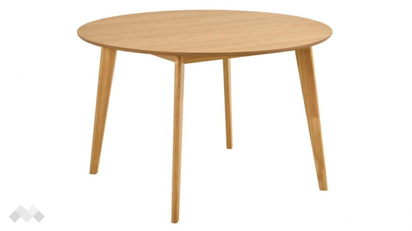 Трапезна маса Роксби неразтегателни светъл дъб - изглед 1