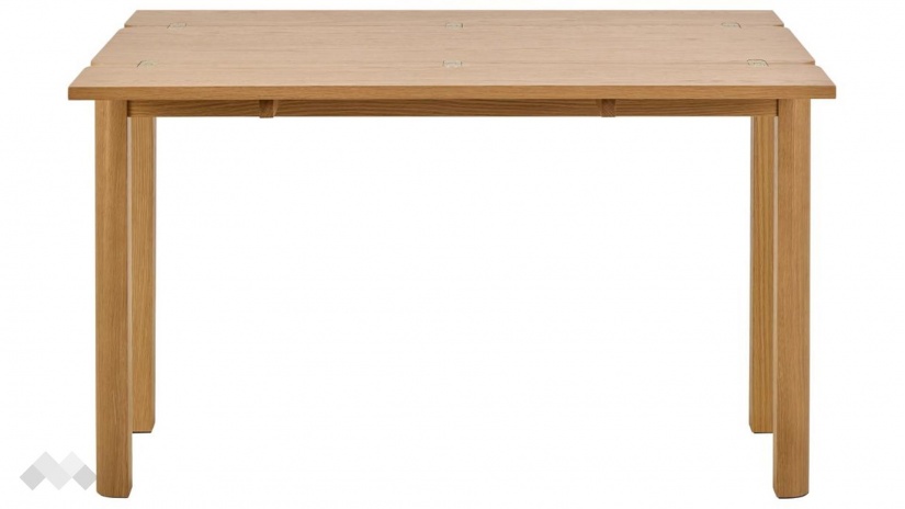 Трапезна маса Саутхемптън неразтегателни дъб натурал - изглед 4