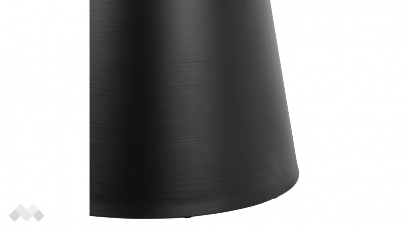 Трапезна маса Соли неразтегателни дъб натурал с черно - изглед 4