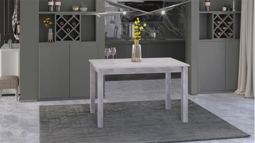 Трапезна маса Троя M разтегателни патина - изглед 1