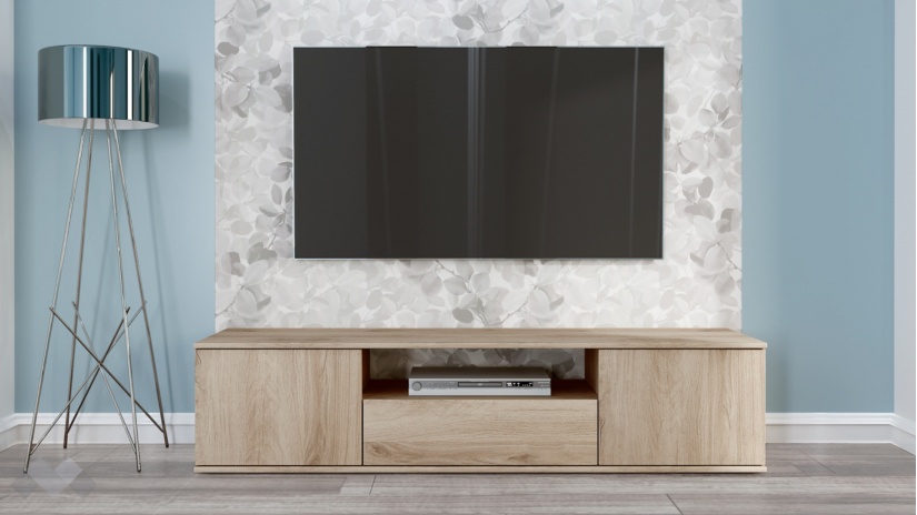 ТВ шкаф Лизи сонома арвен - изглед 1