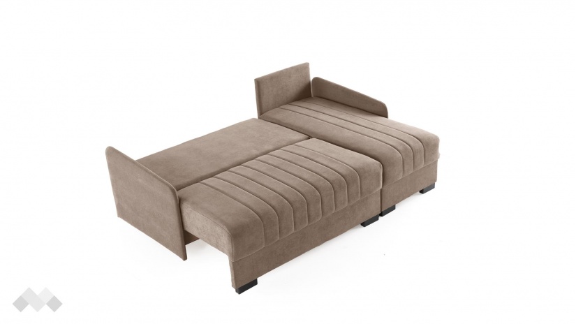 Ъглов диван Бета универсален ъгъл кафяв - изглед 9 - МебелМаг Ъглов диван Бета универсален ъгъл кафяв - изглед 9