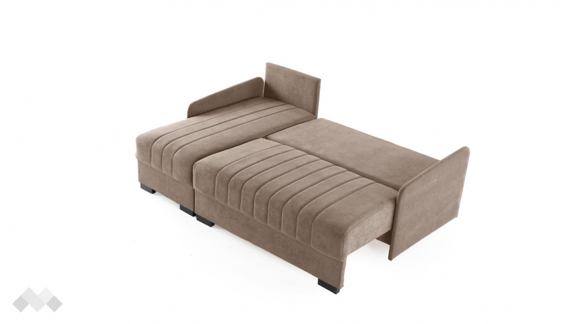 Ъглов диван Бета универсален ъгъл кафяв - изглед 10 - МебелМаг Ъглов диван Бета универсален ъгъл кафяв - изглед 10