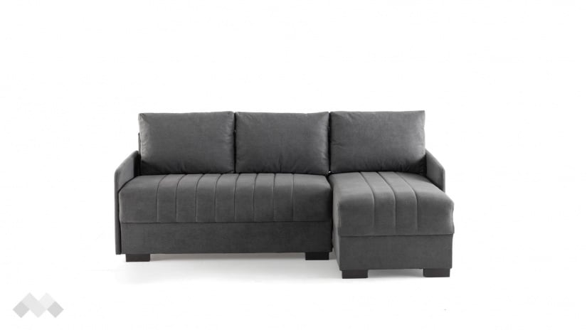Ъглов диван Бета универсален ъгъл сив - изглед 3