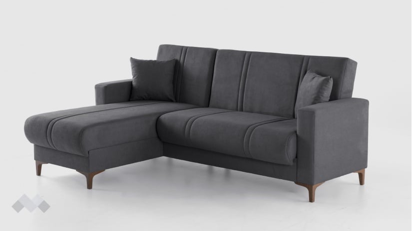 Ъглов диван Браво универсален ъгъл сив - изглед 4 - МебелМаг Ъглов диван Браво универсален ъгъл сив - изглед 4