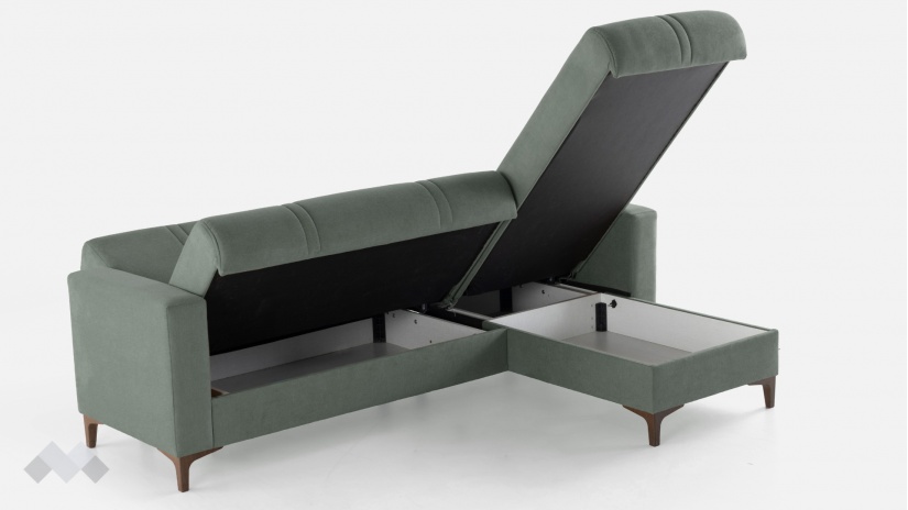 Ъглов диван Браво универсален ъгъл зелен - изглед 7 - МебелМаг Ъглов диван Браво универсален ъгъл зелен - изглед 7