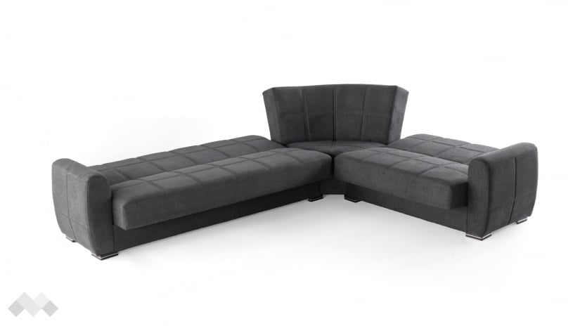 Ъглов диван Гранд универсален ъгъл сив - изглед 7 - МебелМаг Ъглов диван Гранд универсален ъгъл сив - изглед 7