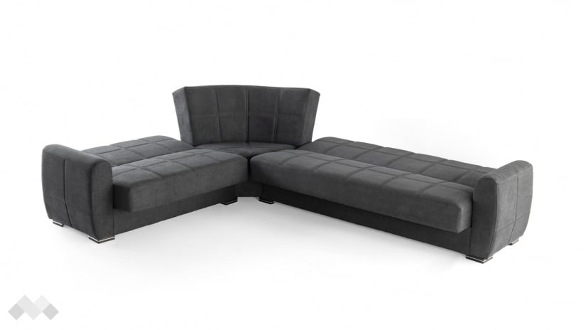 Ъглов диван Гранд универсален ъгъл сив - изглед 8 - МебелМаг Ъглов диван Гранд универсален ъгъл сив - изглед 8