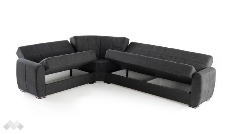 Ъглов диван Гранд универсален ъгъл сив - изглед 6 - МебелМаг Ъглов диван Гранд универсален ъгъл сив - изглед 6