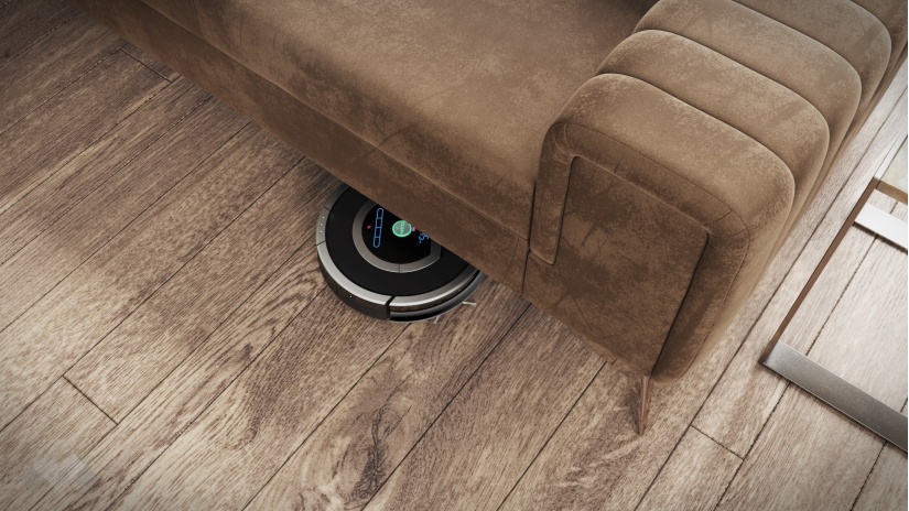 Ъглов диван Монблан с посока кафяв - изглед 3