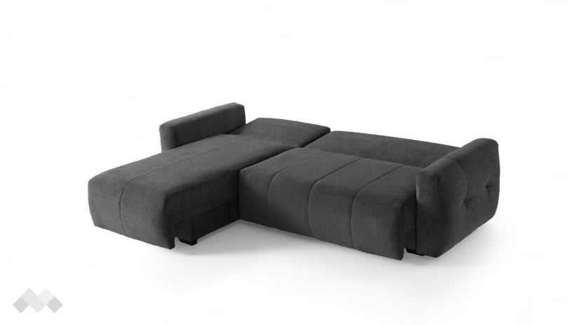 Ъглов диван Ролин Покет универсален ъгъл графит - изглед 10 - МебелМаг Ъглов диван Ролин Покет универсален ъгъл графит - изглед 10