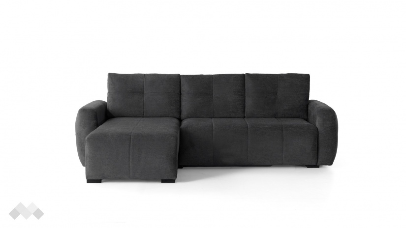 Ъглов диван Ролин Покет универсален ъгъл графит - изглед 4 - МебелМаг Ъглов диван Ролин Покет универсален ъгъл графит - изглед 4
