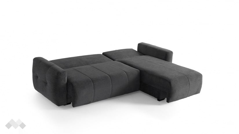 Ъглов диван Ролин Покет универсален ъгъл графит - изглед 9 - МебелМаг Ъглов диван Ролин Покет универсален ъгъл графит - изглед 9